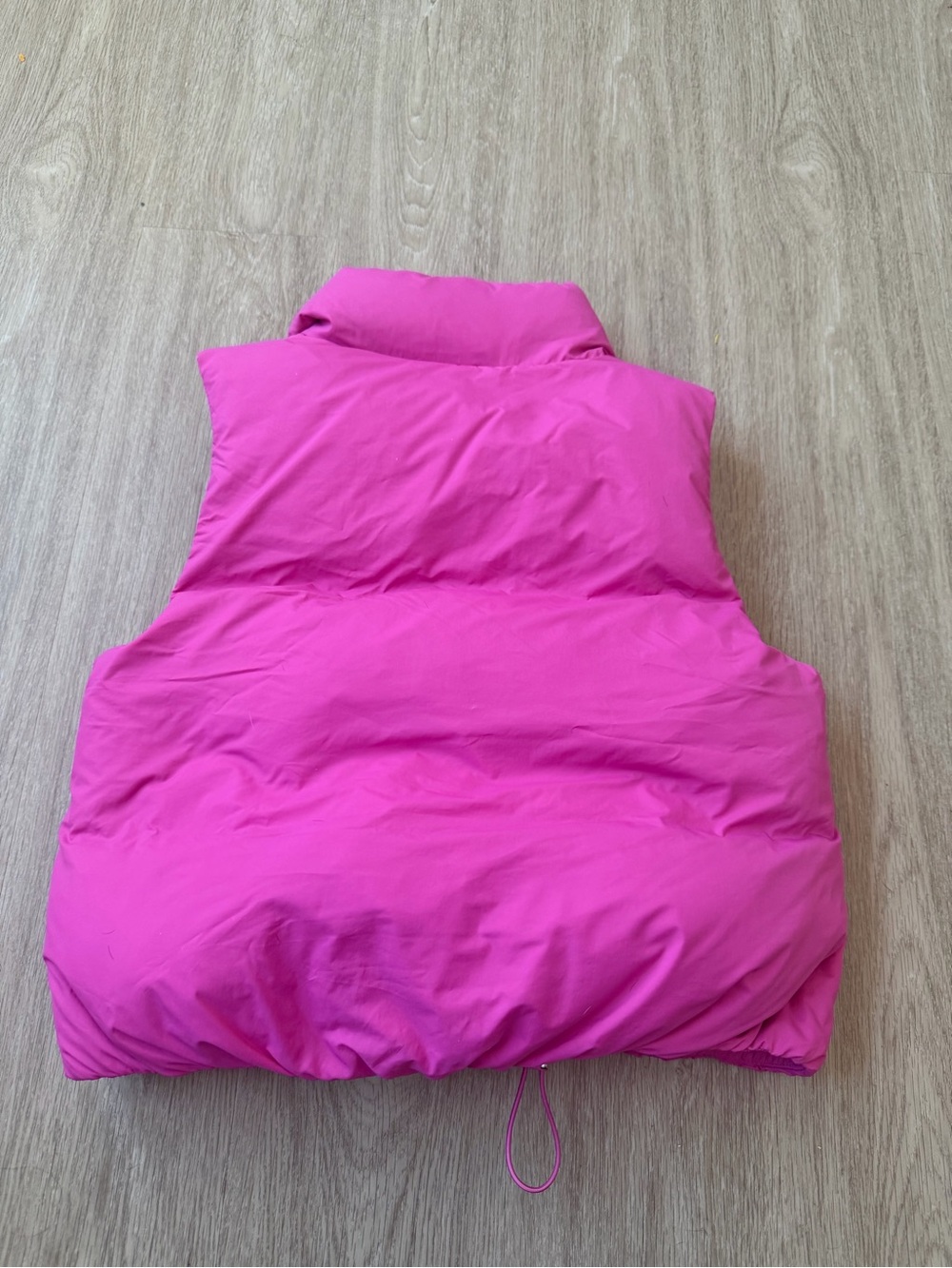 Beyond Yoga Womens Pink Rose Pillow Bubble Vest Size SMALL new - Picture 4 of 7